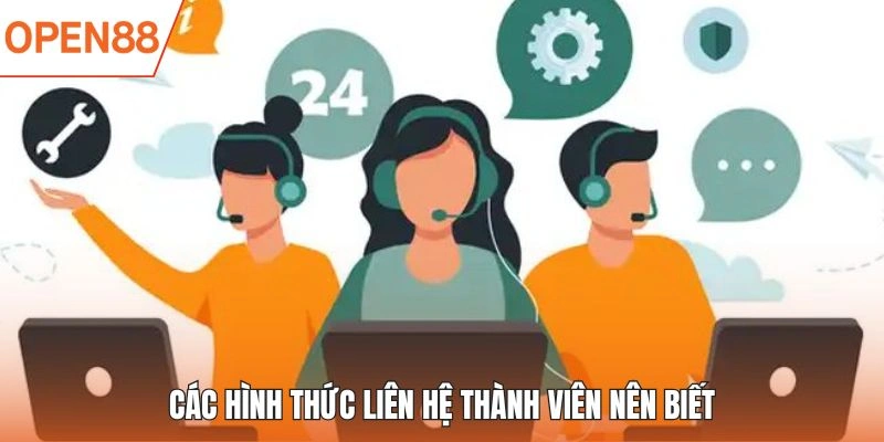 Các cách thức kết nối với hệ thống ONE88 nhanh chóng